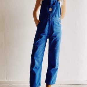 Hey Gang The Women's Knee Patch Overalls French Blue size 2/M